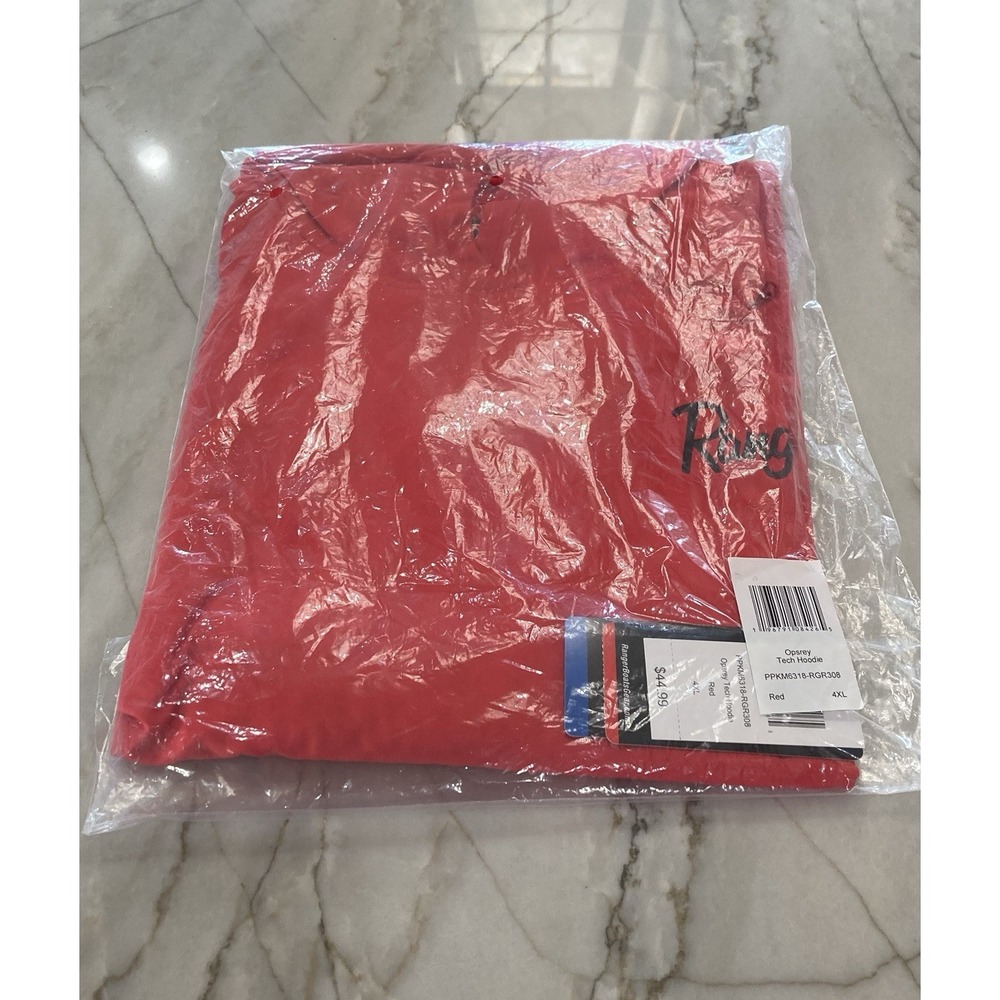 NWT Ranger Boats Performance Red Hoodie Shirt Long Sleeve 4XL - Picture 2 of 10